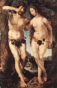 GOSSAERT, Jan (Mabuse) Adam and Eve sdgh oil painting